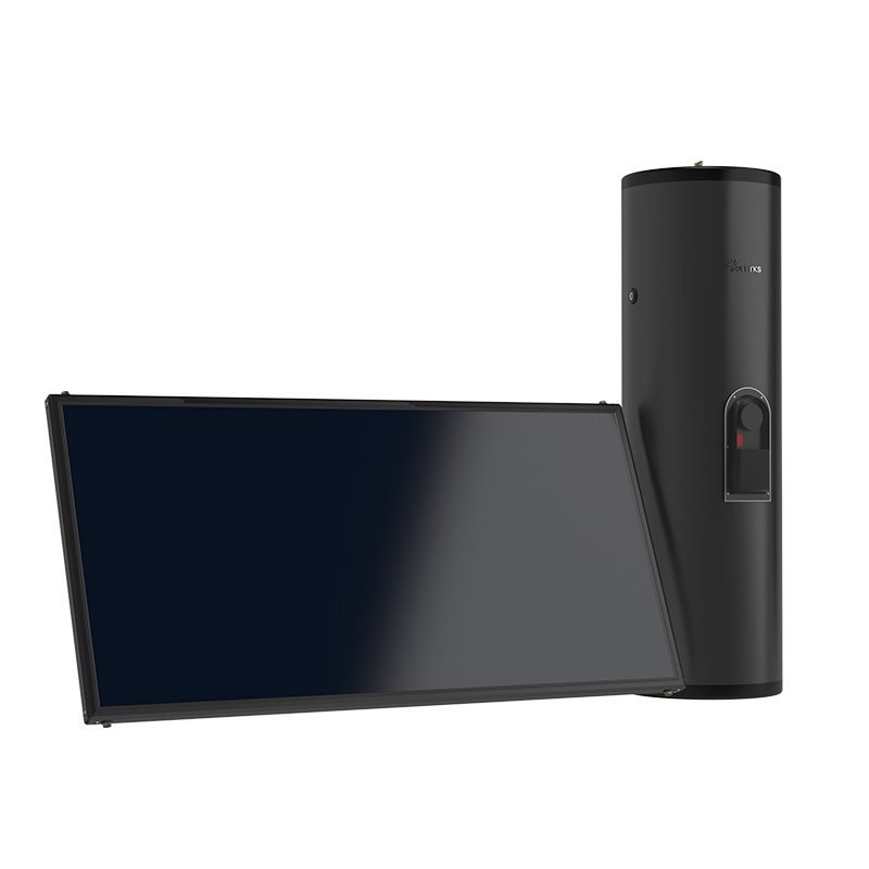 Sistema de calentamiento solar de agua tipo split