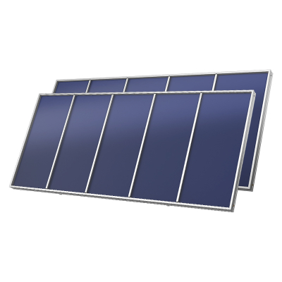 Colector de placa plana grande integrado de alta eficiencia