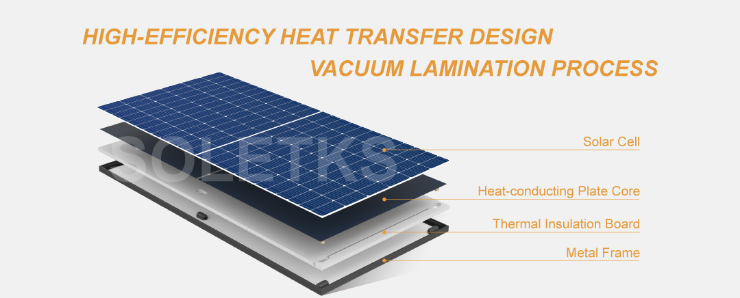 Conjunto termoeléctrico PVT-E